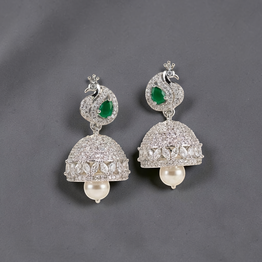 Peacock Jhumka