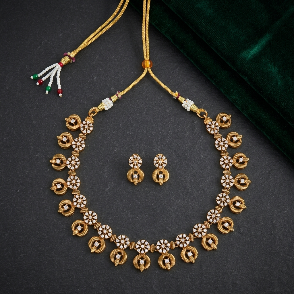Textured Necklace