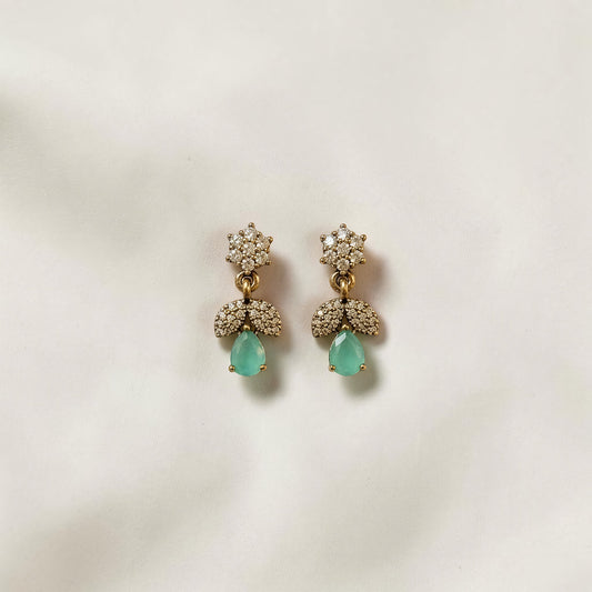 Green Earrings