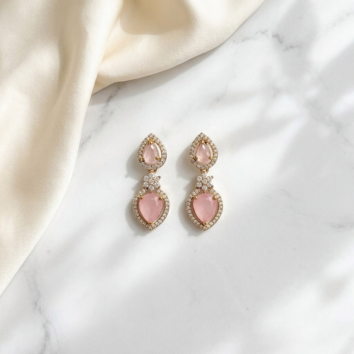 Pink Earrings