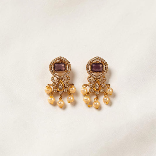 Purple Earrings