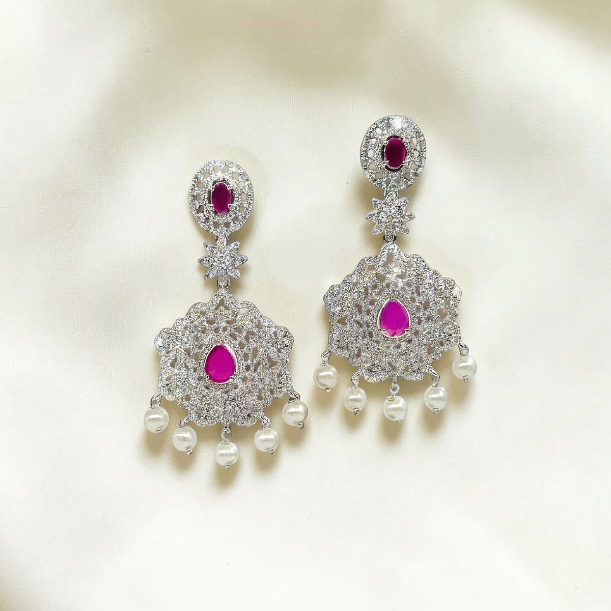 Ruby Earrings