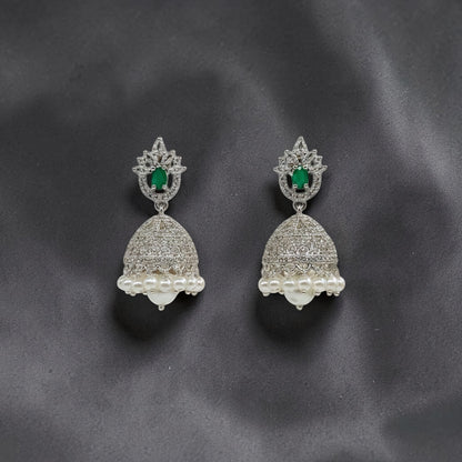 Green Jhumka