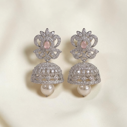 Pink Jhumka
