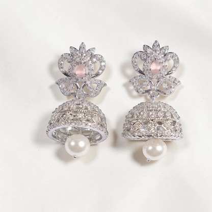 Pink Jhumka