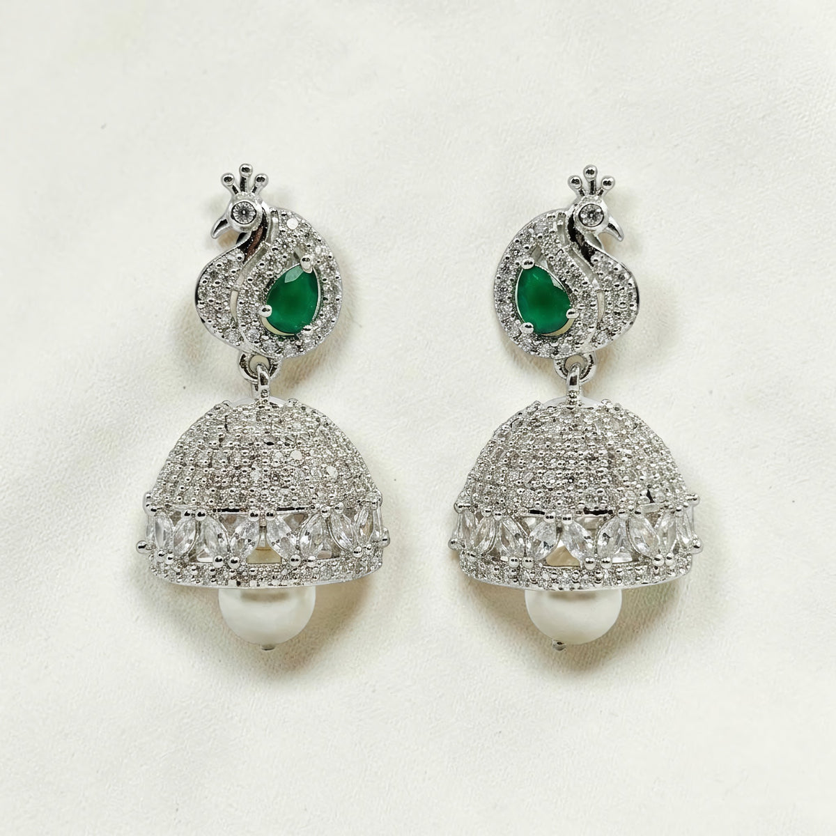 Peacock Jhumka
