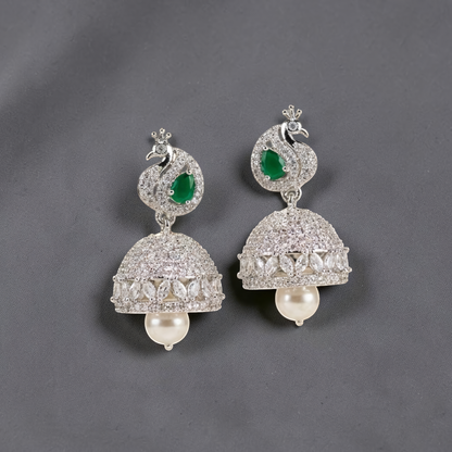 Peacock Jhumka