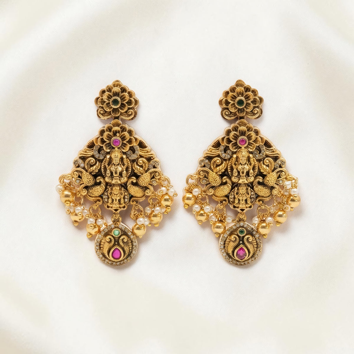 Peacock Earrings