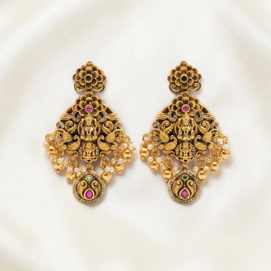 Peacock Earrings
