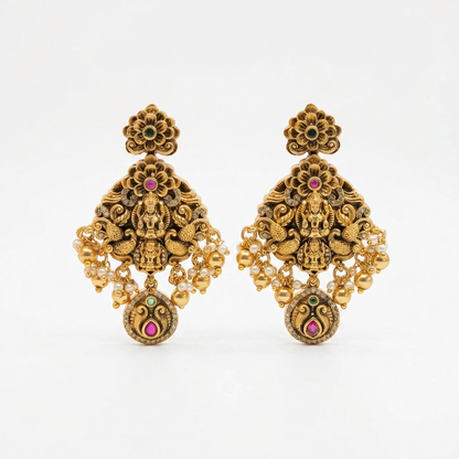 Peacock Earrings