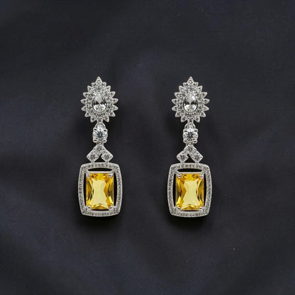 Yellow Earrings