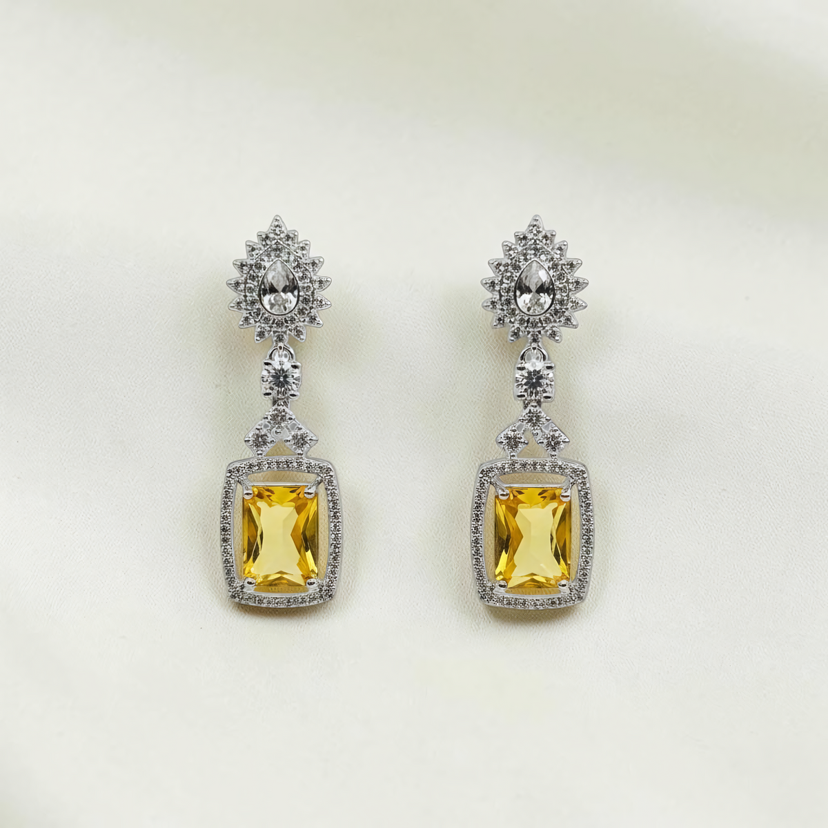 Yellow Earrings