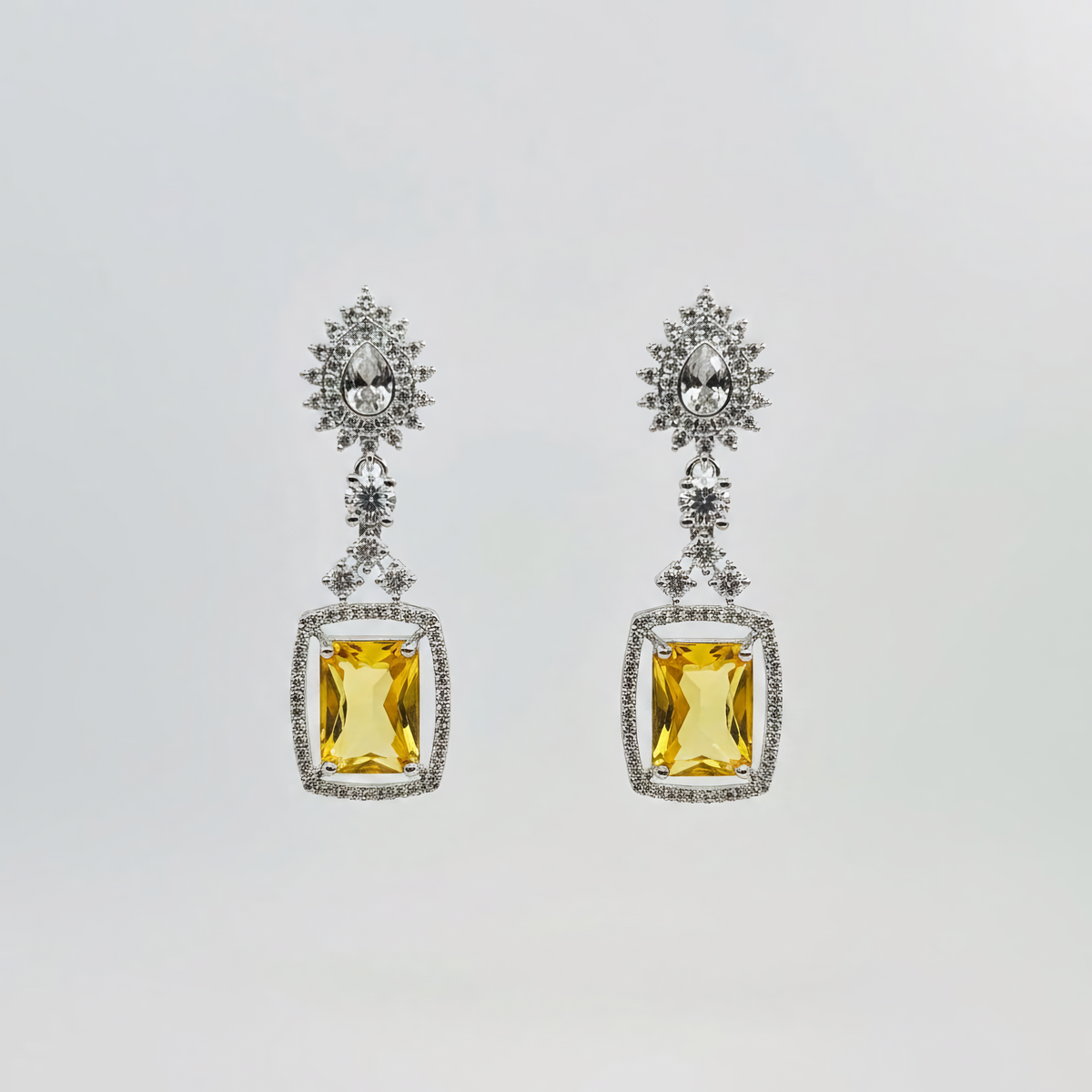 Yellow Earrings