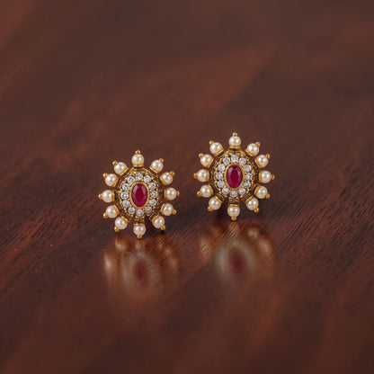 Ruby Studs