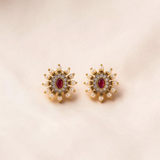 Ruby Studs