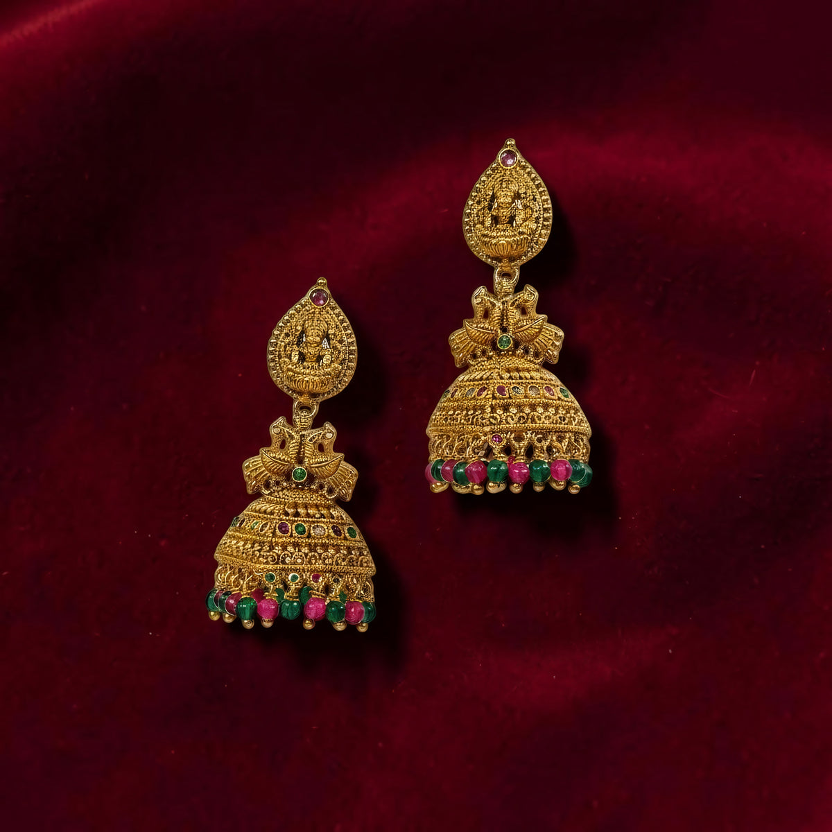 Temple Jhumka