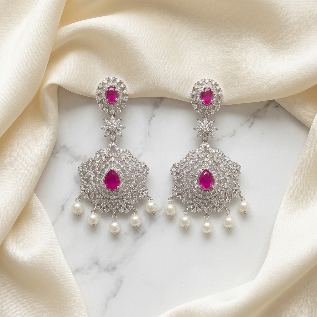 Ruby Earrings