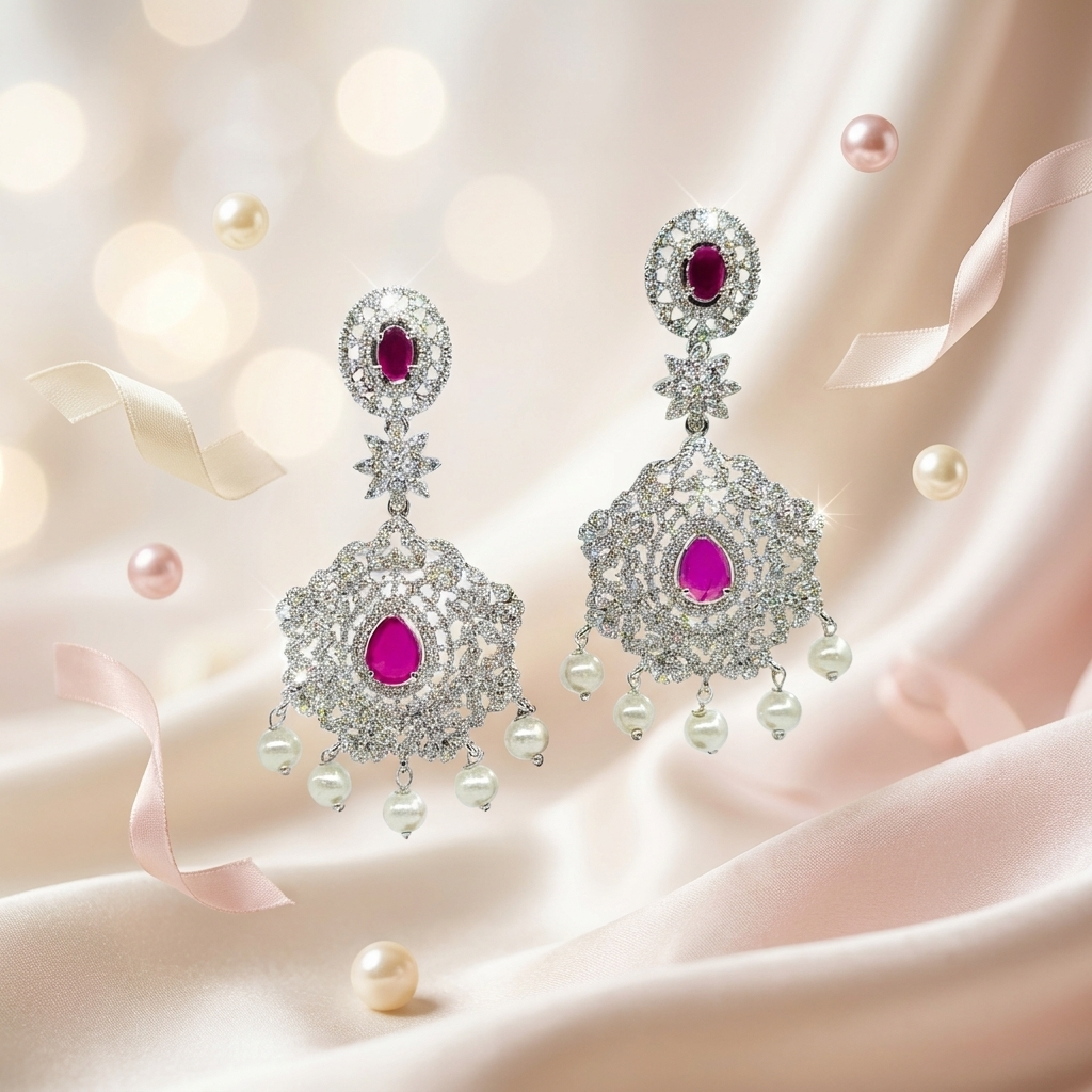 Ruby Earrings