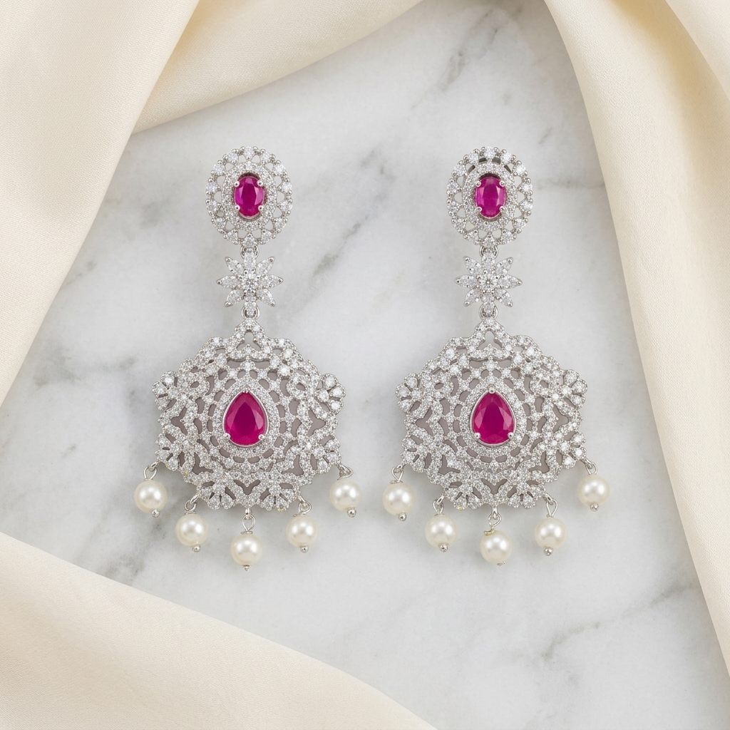 Ruby Earrings