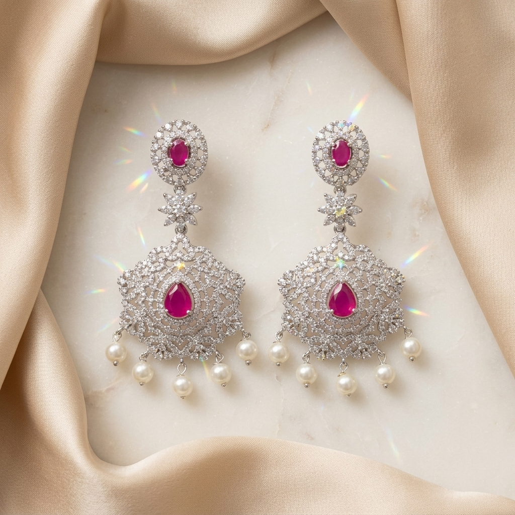 Ruby Earrings