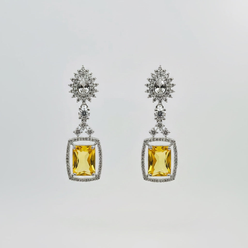 Yellow Earrings