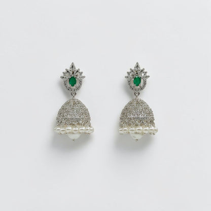 Green Jhumka