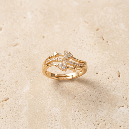 Twin Heart Ring