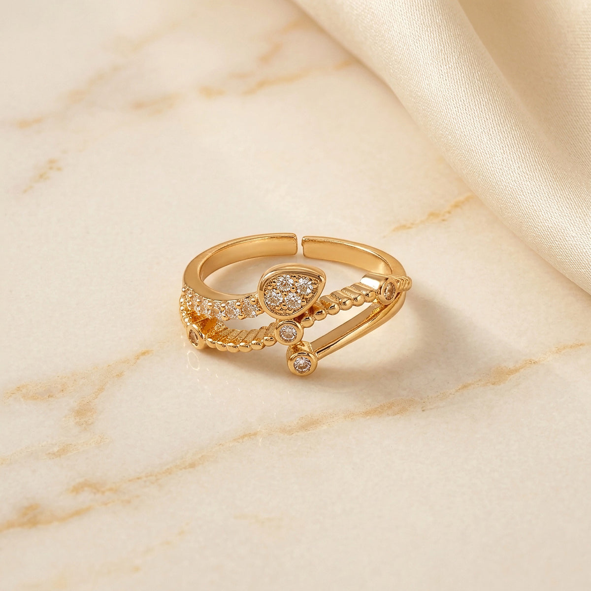 Teardrop Ring