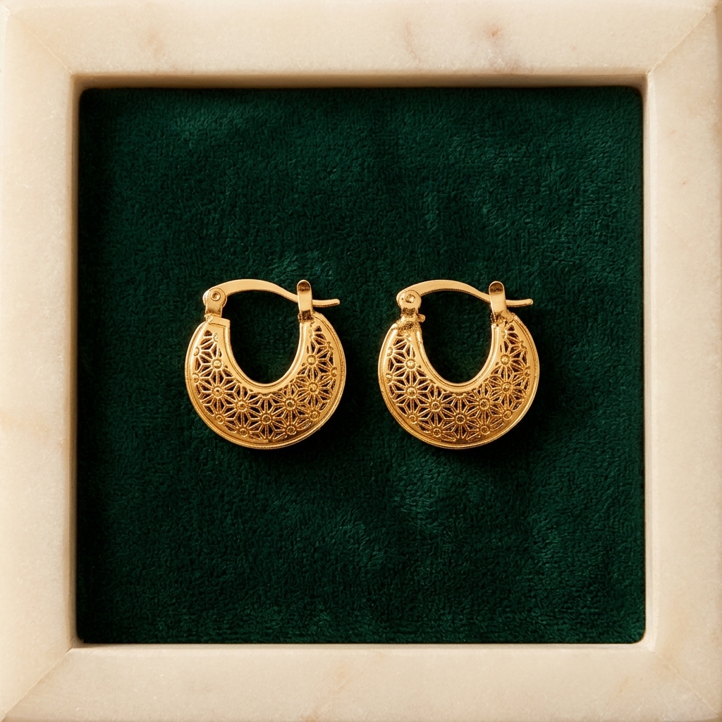 Filigree Crescent - front view