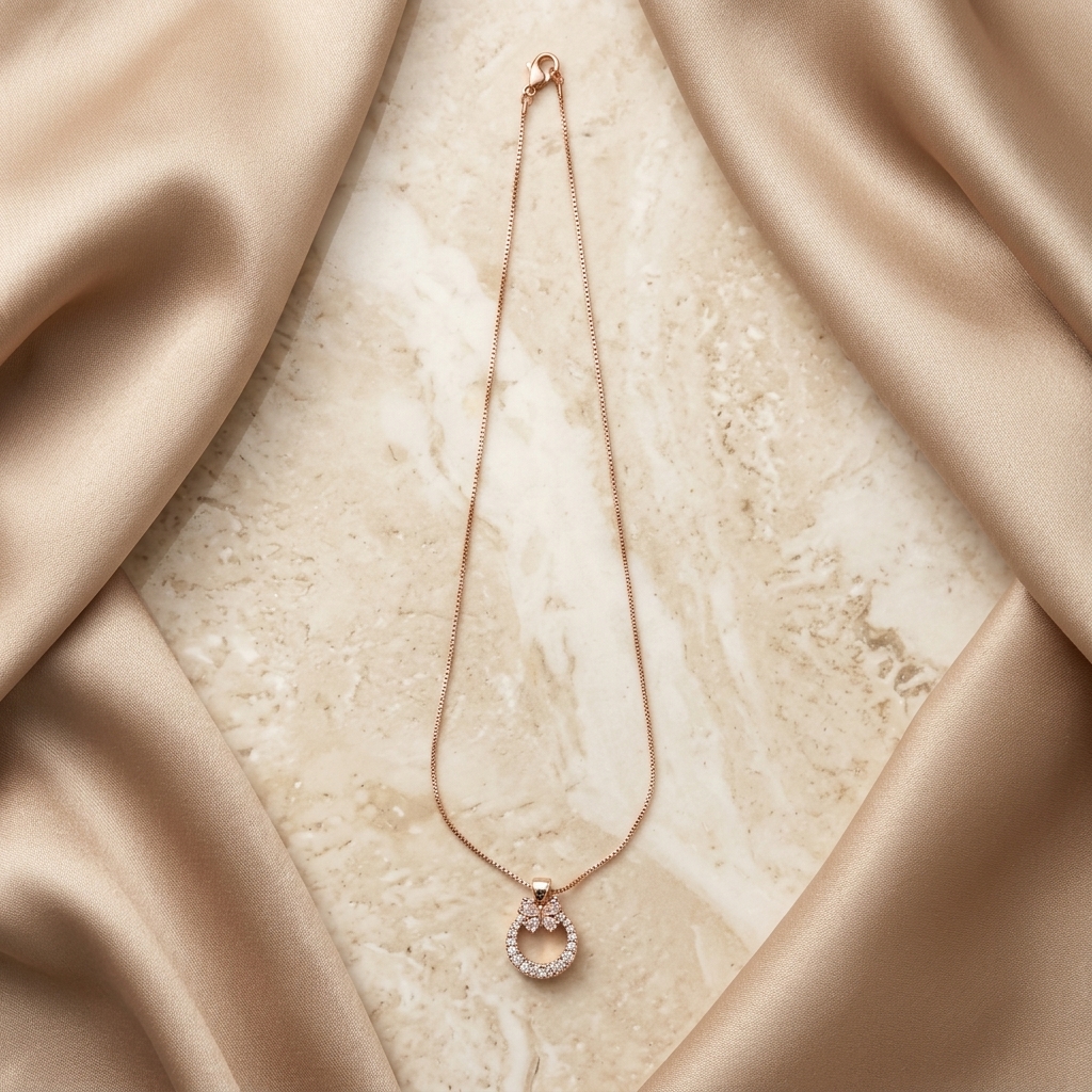 Ribbon Pendant - front view