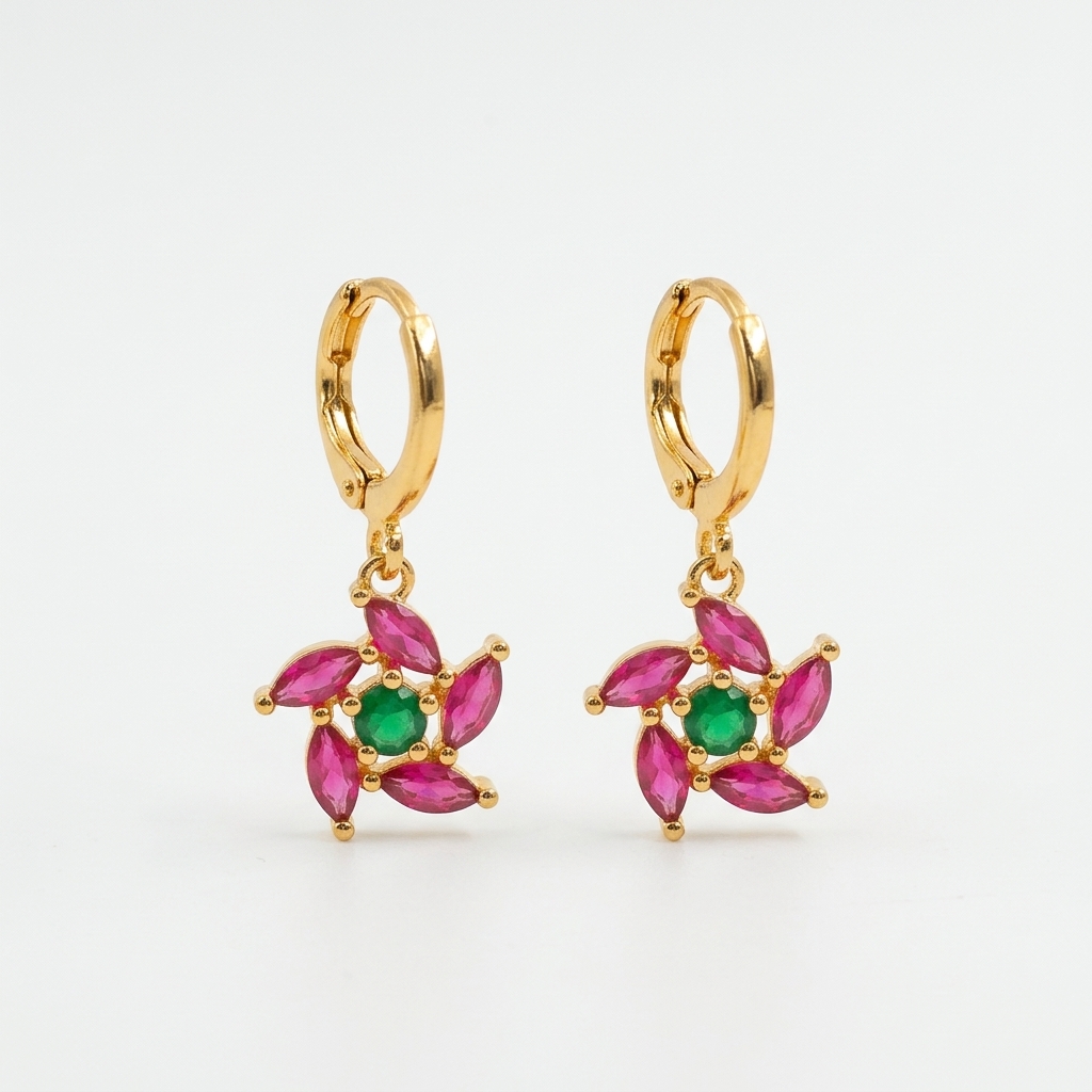 Ruby & Emerald Pinwheel - packaging view