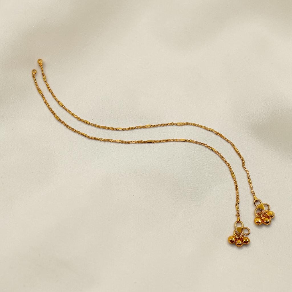 Beaded Payal - packaging view