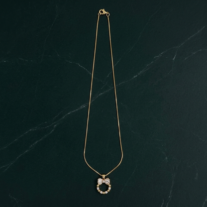 Bow Pendant - front view