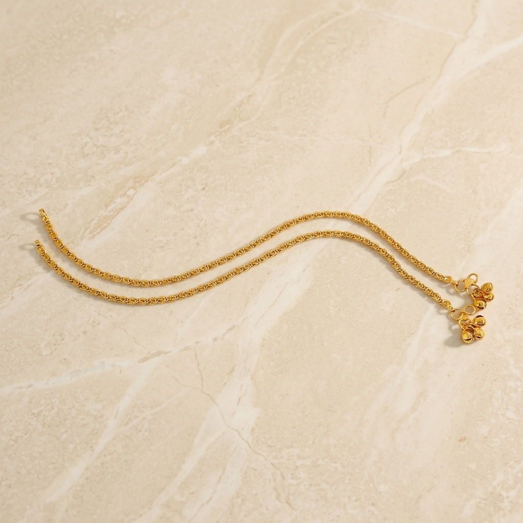 Chain Payal - side angle view