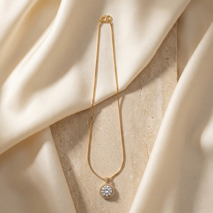 Halo Pendant - side angle view