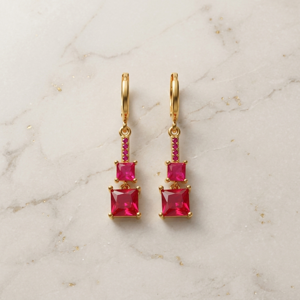 Ruby Dual Square - side angle view