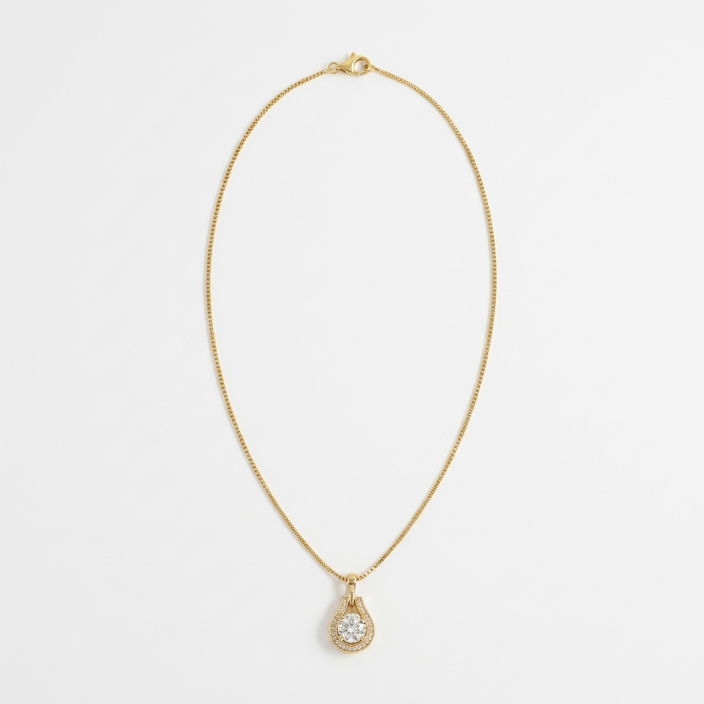 Teardrop Pendant - alternate lighting view