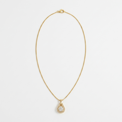Teardrop Pendant - alternate lighting view