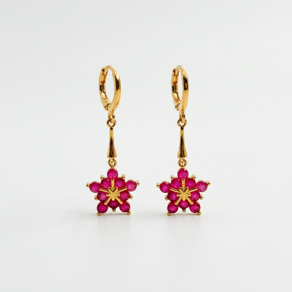 Ruby Floral Star - packaging view