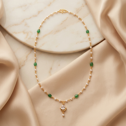 Emerald Necklace - packaging view