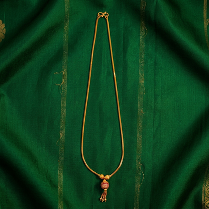 Globe Necklace - front view
