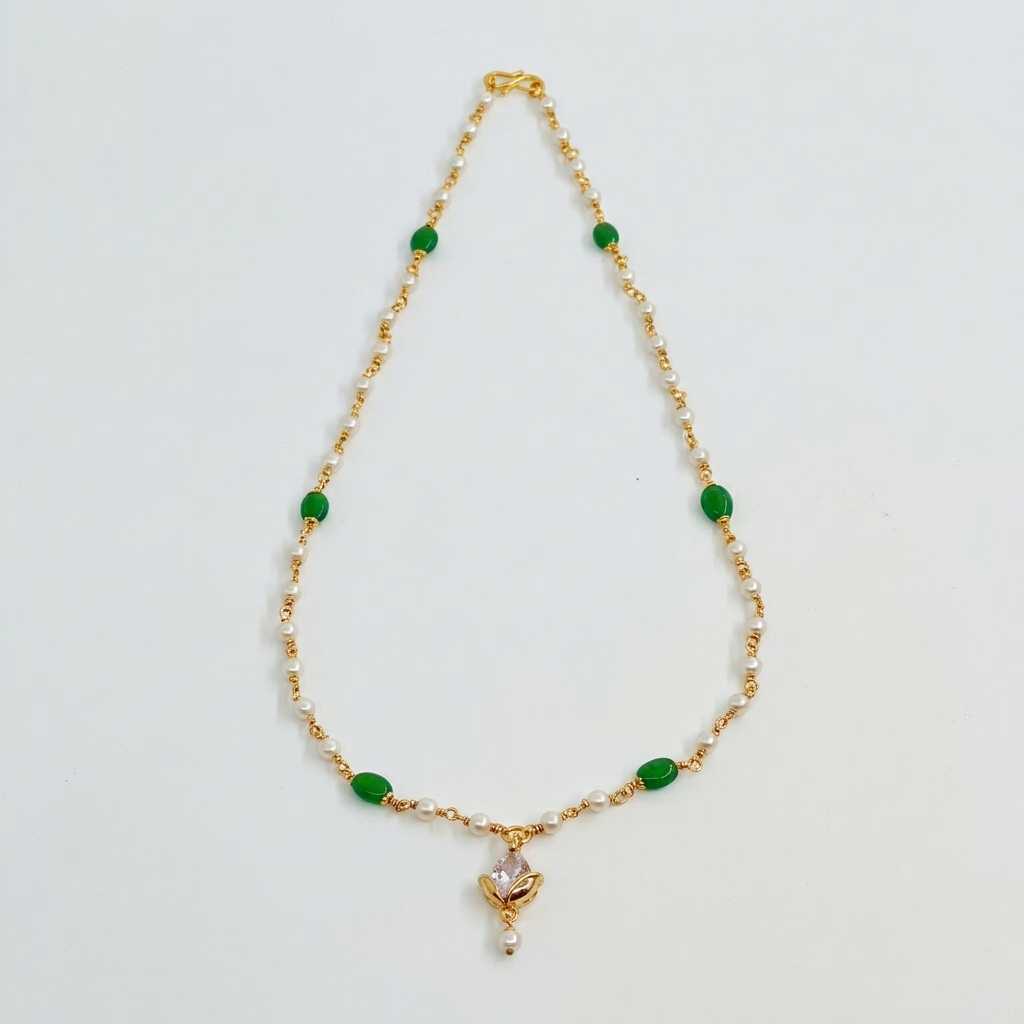 Emerald Necklace - alternate lighting view