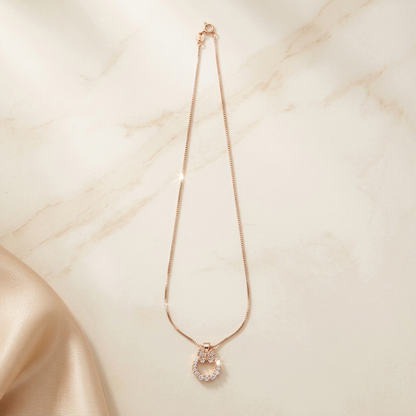 Ribbon Pendant - side angle view