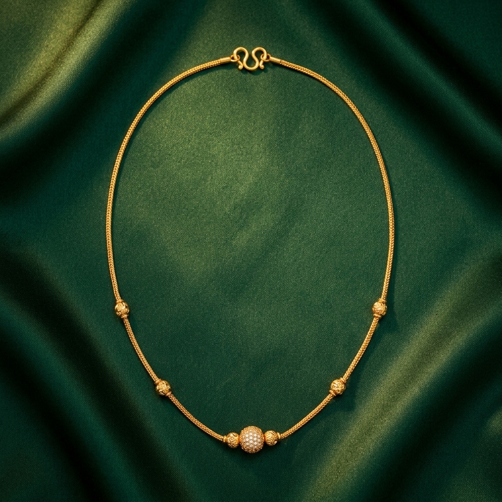 Beaded Necklace - front view