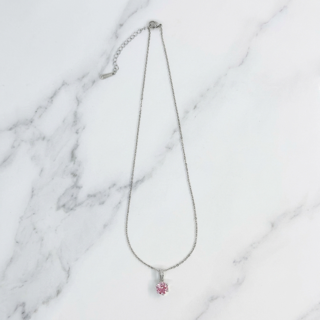 Rose Pendant - side angle view
