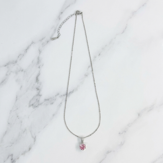 Rose Pendant - side angle view