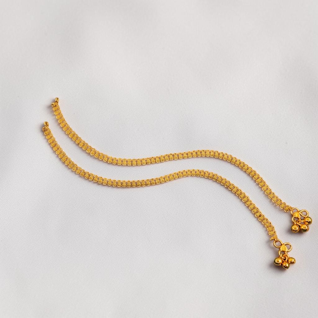 Floral Payal - worn/model view