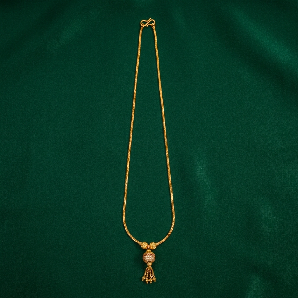 Globe Necklace - packaging view