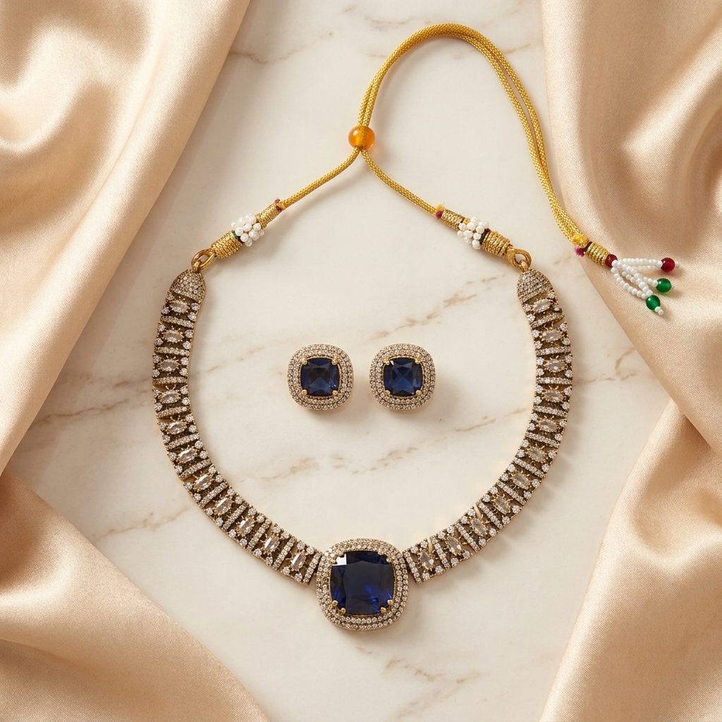 Blue Necklace
