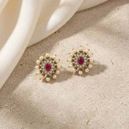 Ruby Studs